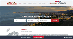 Desktop Screenshot of narsan.com